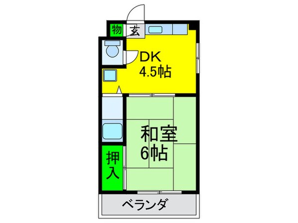 後藤ビルの物件間取画像